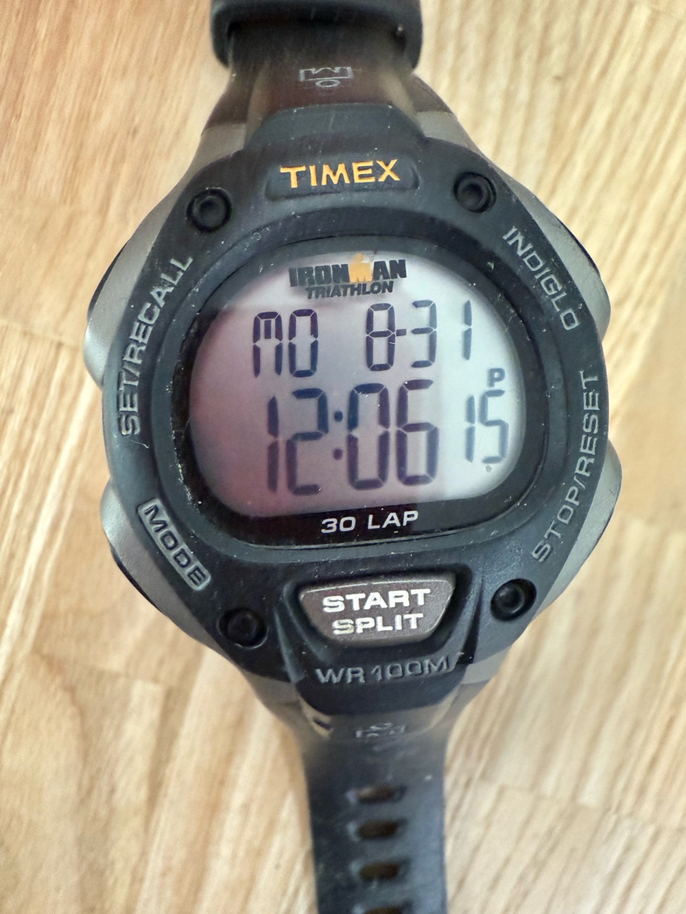 Timex Ironman classic digital sport watch NEW BATTERY